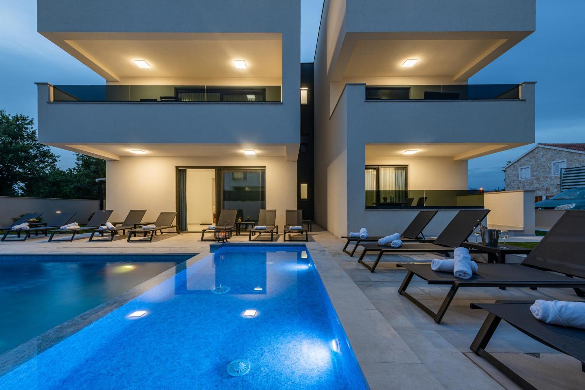 Apartments Menalo Elegance Zaton  Luaran gambar