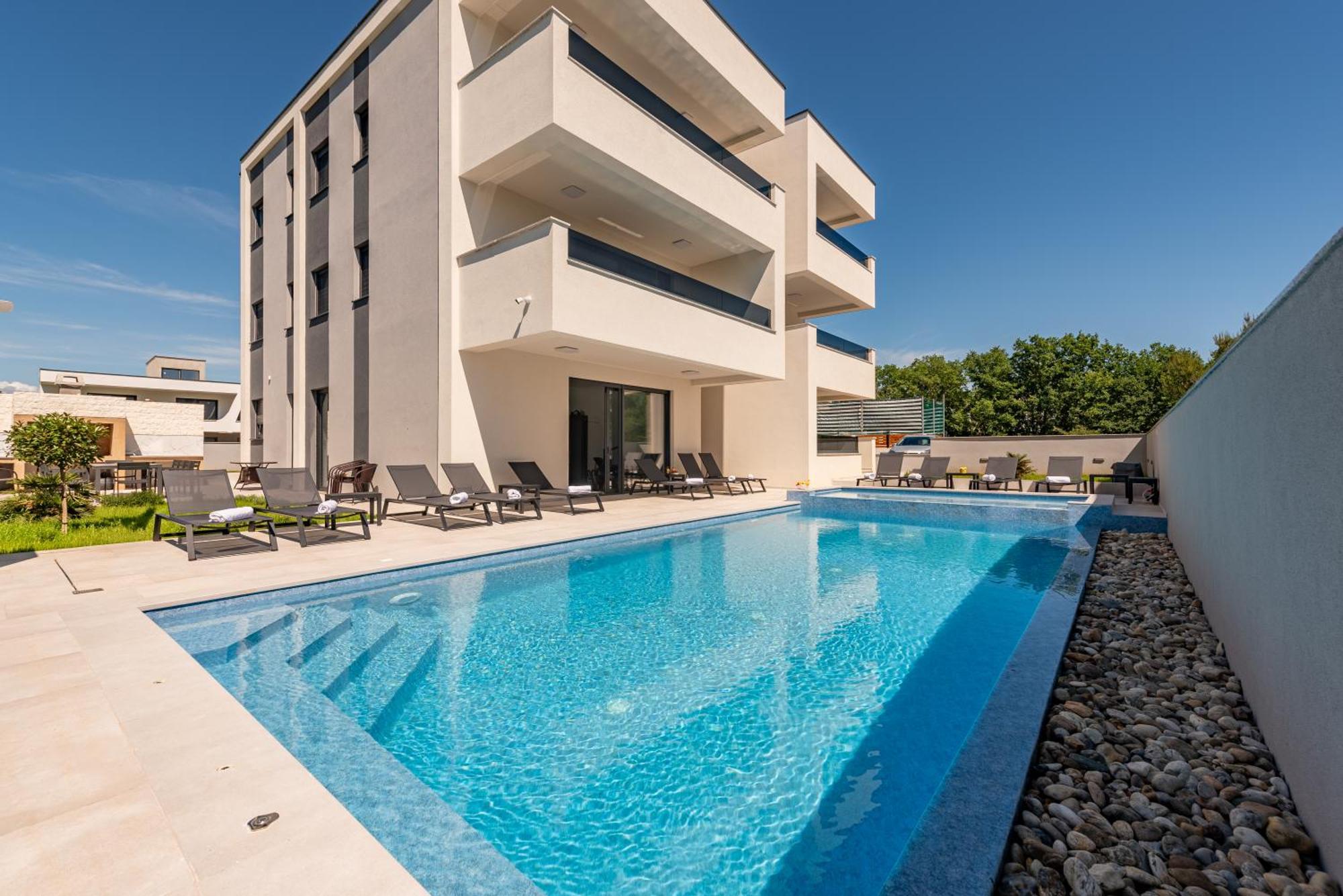 Apartments Menalo Elegance Zaton  Luaran gambar